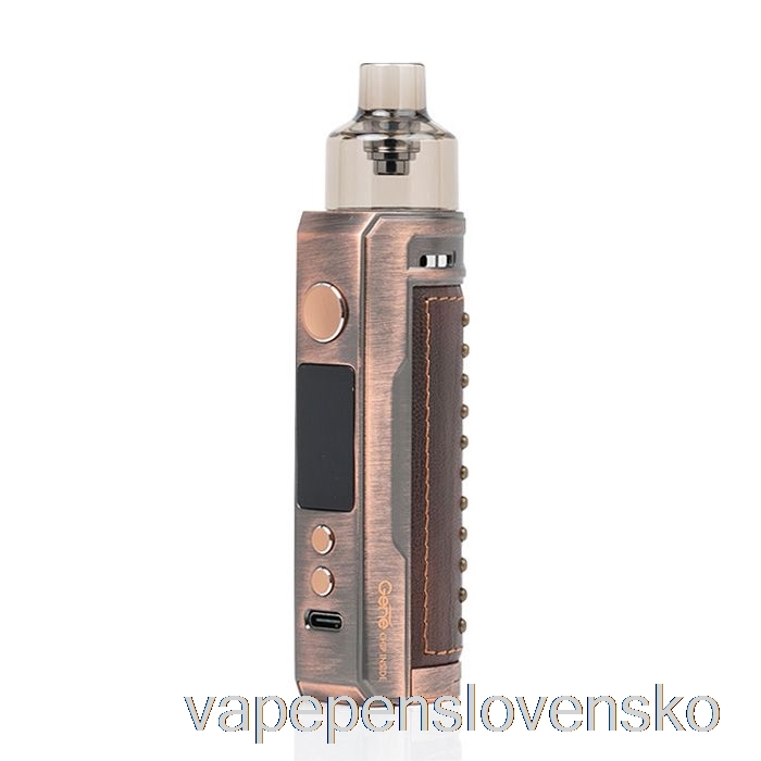 Voopoo Drag X 80w Pod Mod Kit Bronze Knight Vape Bez Nikotinu